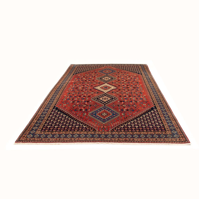 Qaraja Teppich 202x304cm - Perserteppich - rot