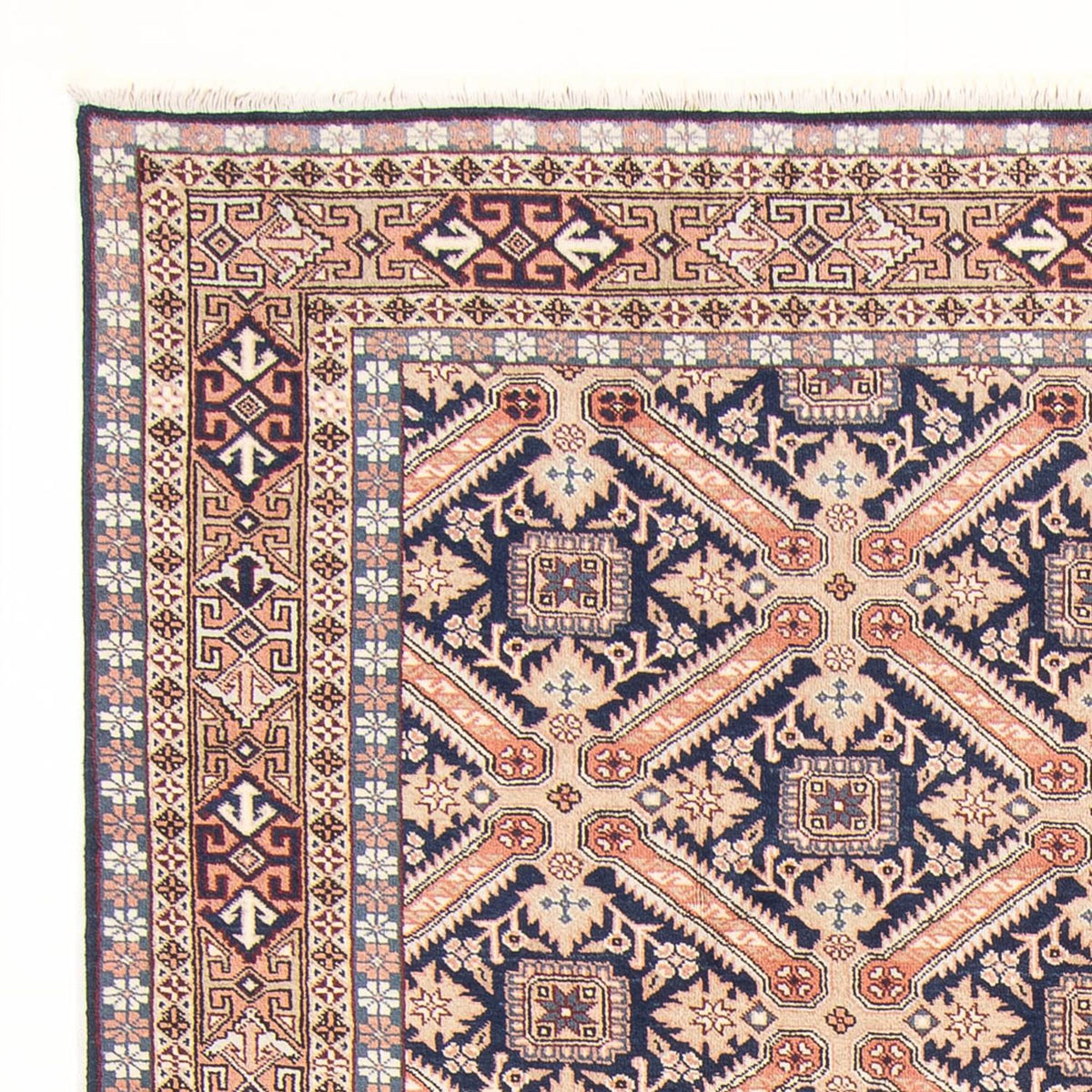 Perserteppich - Nomadic - 190 x 286 cm - dunkelblau
