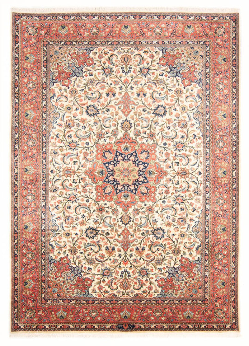 Sarough Teppich 204x290cm - Perserteppich - creme