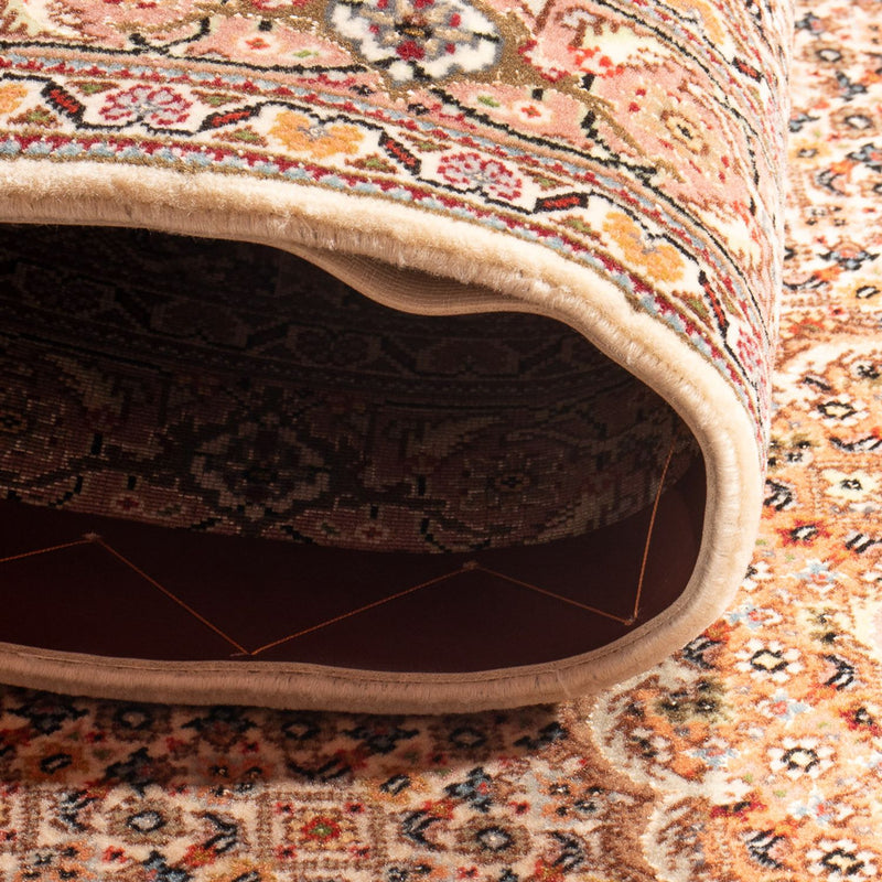 Täbriz - 50 Raj Teppich 78x407cm - Perserteppich - beige