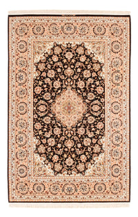 Isfahan Teppich 148x227cm - Perserteppich - dunkelblau – product image