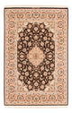 Isfahan Teppich 148x227cm - Perserteppich - dunkelblau