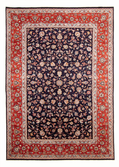 Yazd Teppich 200x292cm - Perserteppich - dunkelblau