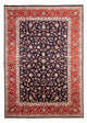 Yazd Teppich 200x292cm - Perserteppich - dunkelblau