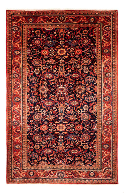 Nahavand Teppich 211x316cm - Perserteppich - bordeauxrot