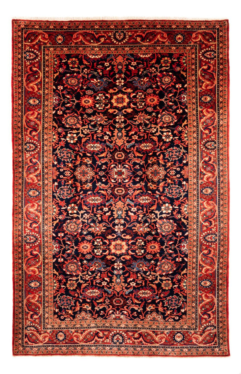 Nahavand Teppich 211x316cm - Perserteppich - bordeauxrot