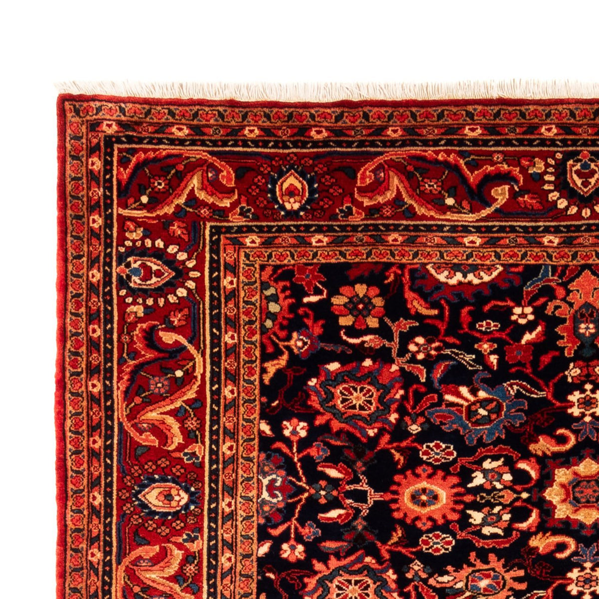Nahavand Teppich 211x316cm - Perserteppich - bordeauxrot