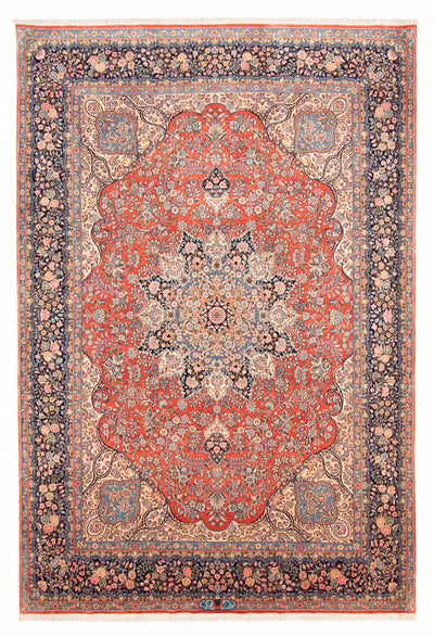 Kerman Teppich 210x315cm - Perserteppich - rost