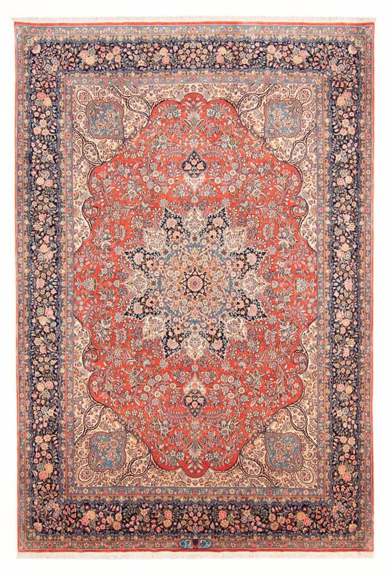 Kerman Teppich 210x315cm - Perserteppich - rost