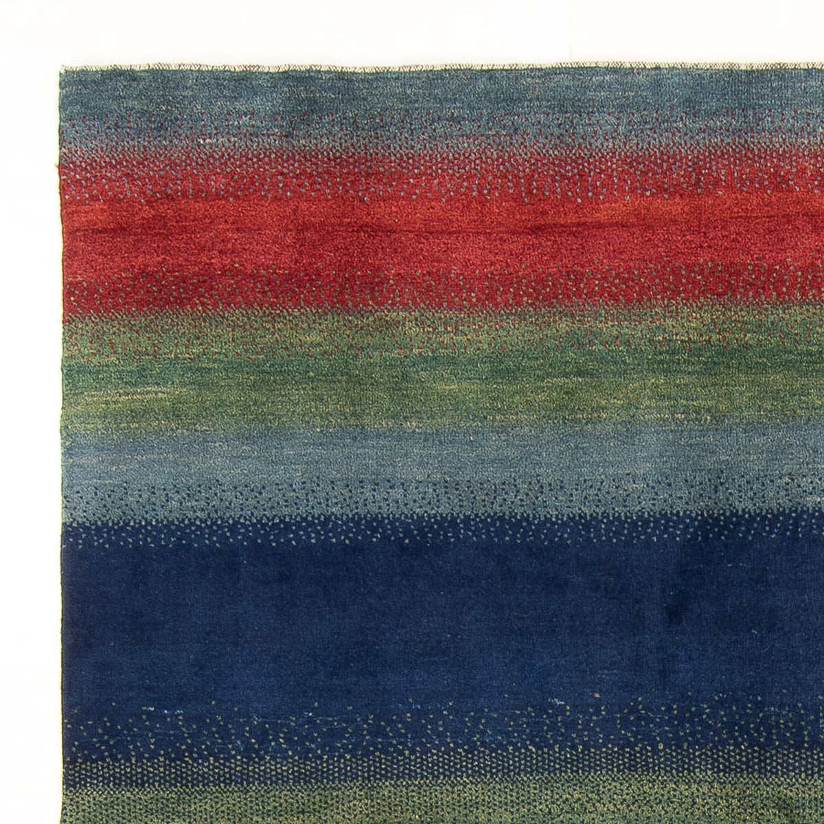Gabbeh Persisch Teppich 171x236cm - Perserteppich Wollteppich - mehrfarbig