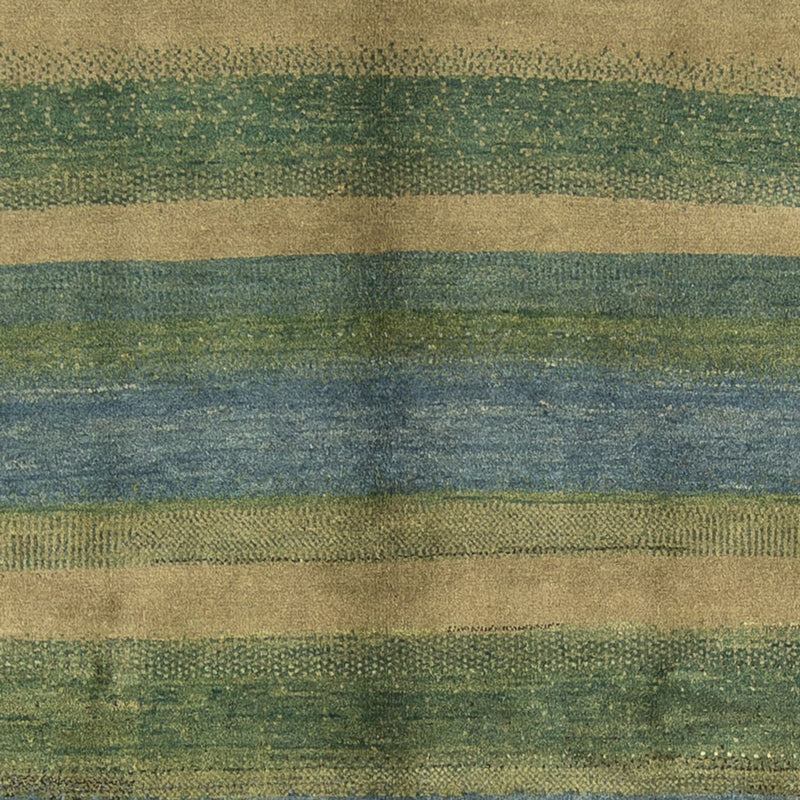 Gabbeh Persisch Teppich 150x208cm - Perserteppich Wollteppich - hellgrün