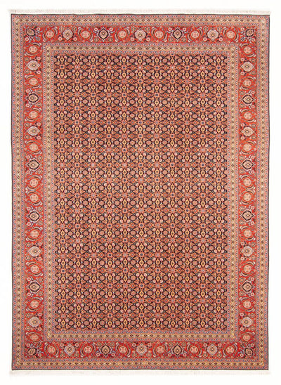 Täbriz - 50 Raj Teppich 200x290cm - Perserteppich - dunkelblau
