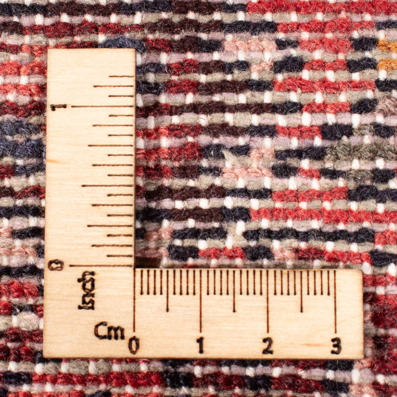 Hamadan Teppich 116x350cm - Perserteppich - rot
