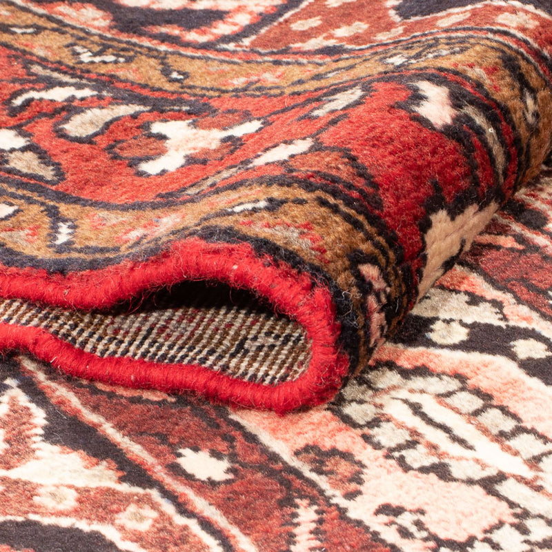Hamadan Teppich 120x378cm - Perserteppich - rot
