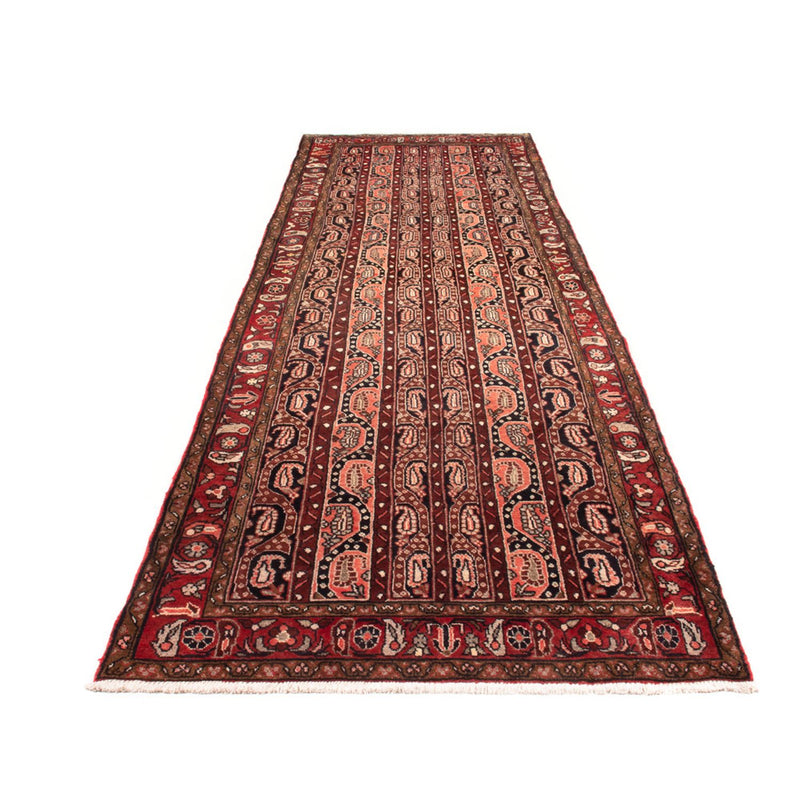 Hamadan Teppich 120x378cm - Perserteppich - rot