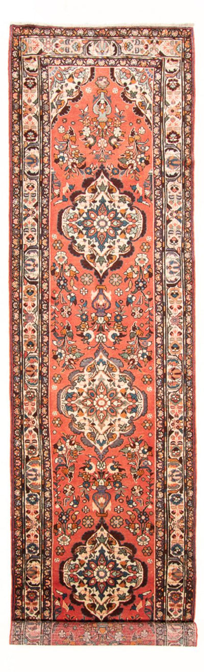 Hamadan Teppich 127x449cm - Perserteppich - rot