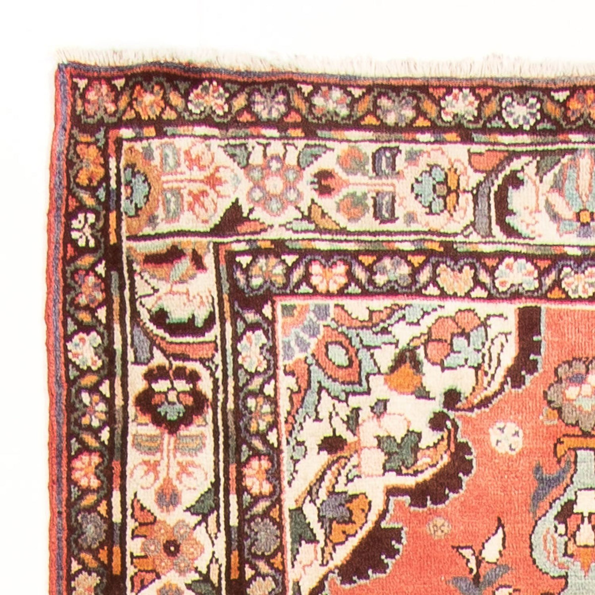 Hamadan Teppich 127x449cm - Perserteppich - rot