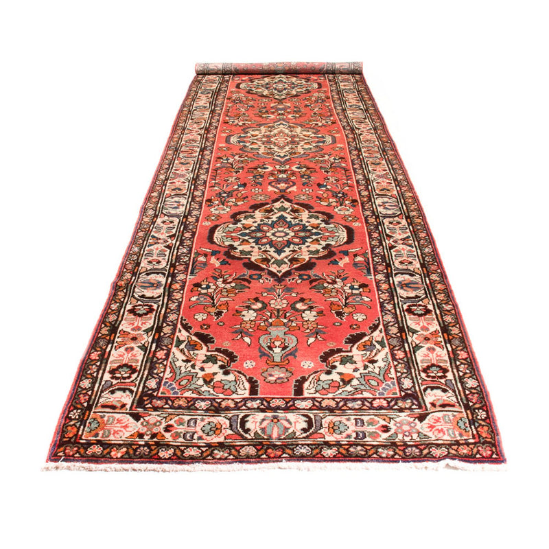 Hamadan Teppich 127x449cm - Perserteppich - rot