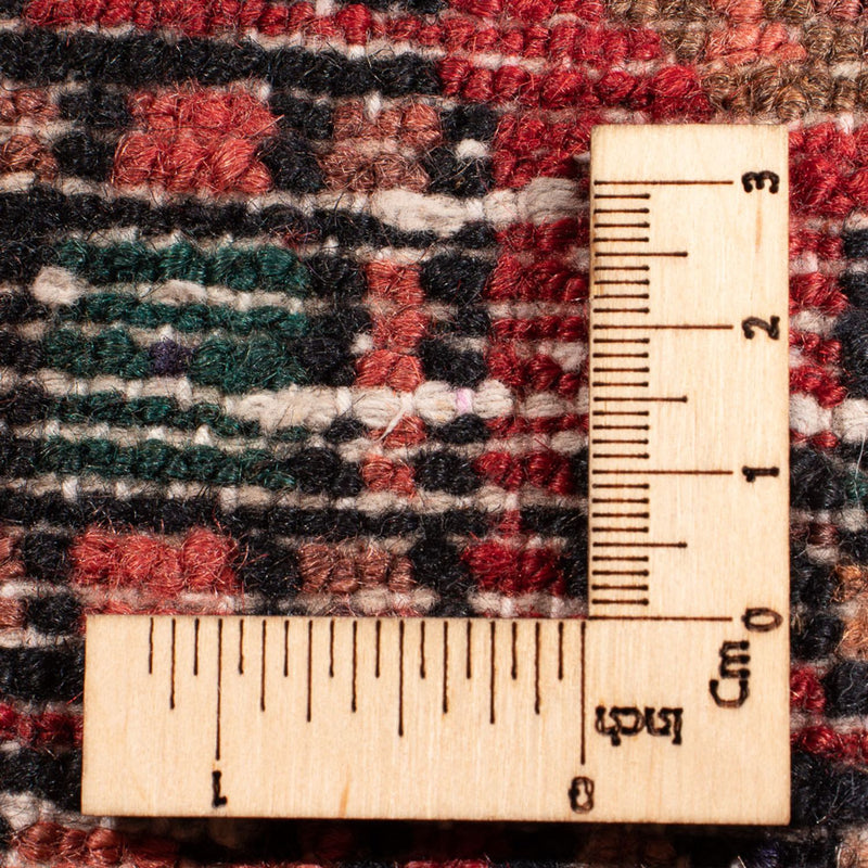 Hamadan Teppich 110x308cm - Perserteppich - dunkelblau