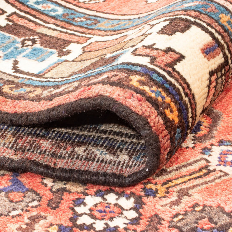 Hamadan Teppich 102x375cm - Perserteppich - rot