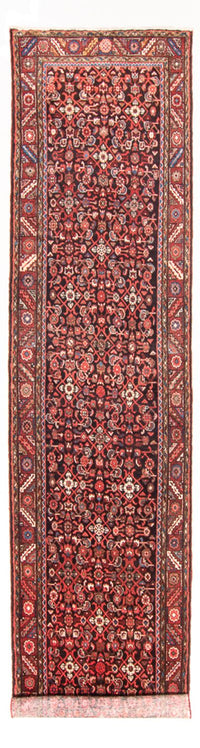 Hamadan Teppich 107x405cm - Perserteppich - dunkelblau – product image