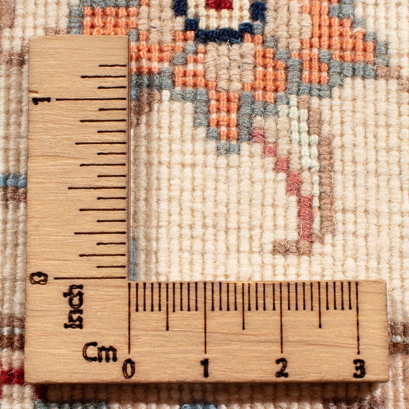Täbriz - 50 Raj Teppich 169x236cm - Perserteppich - creme