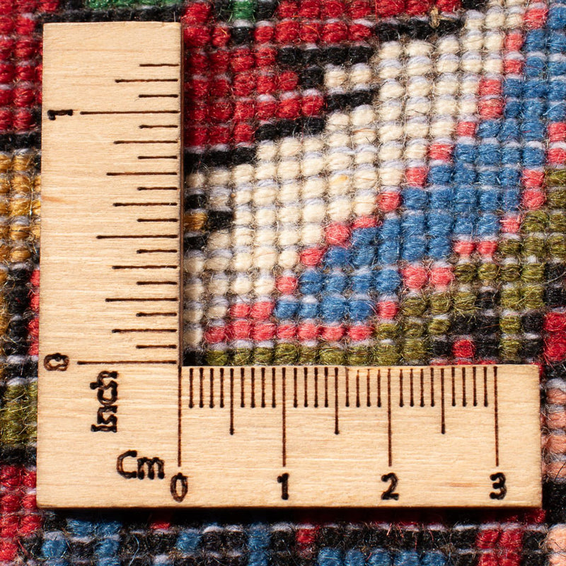 Bachtiar Teppich 210x312cm - Perserteppich - dunkelrot