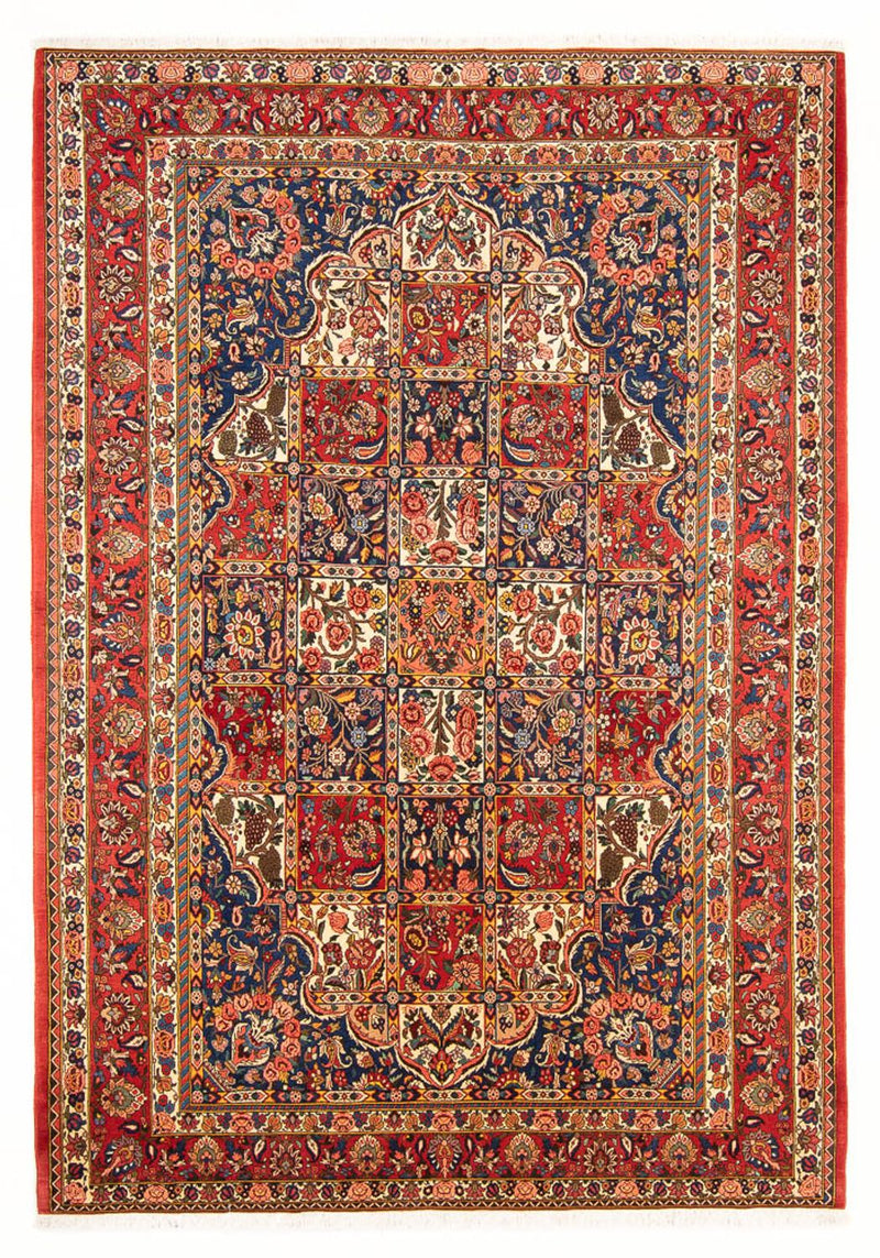 Bachtiar Teppich 212x304cm - Perserteppich - dunkelblau