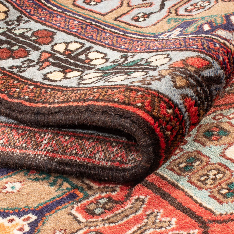 Qaraja Teppich 83x392cm - Perserteppich - mehrfarbig