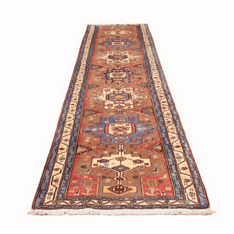 Hamadan Teppich 95x372cm - Perserteppich - rot
