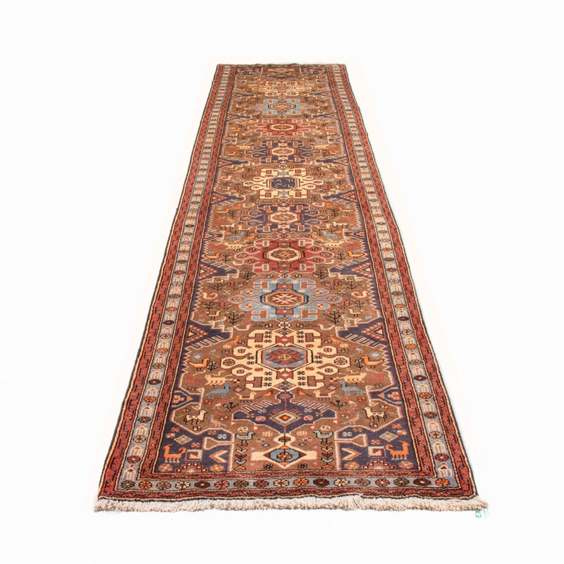 Läufer Perser - Nomadic - 92 x 395 cm - mehrfarbig