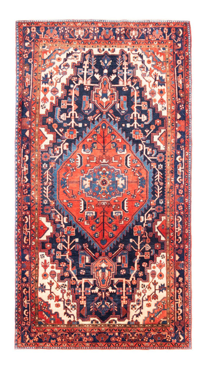 Nahavand Teppich 175x325cm - Perserteppich - dunkelblau
