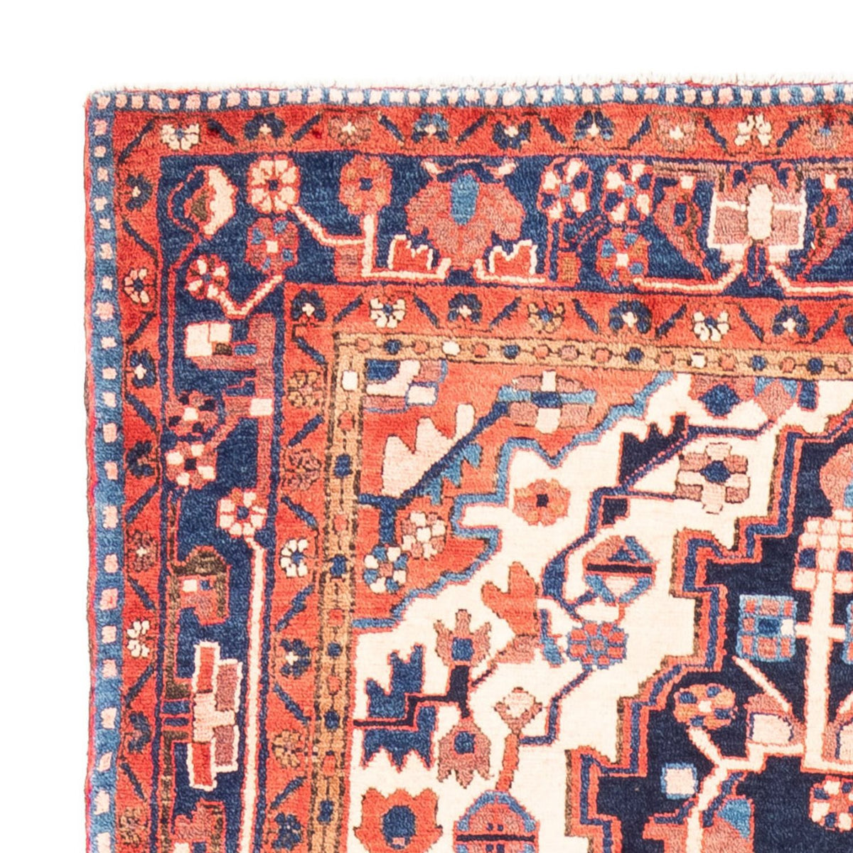Nahavand Teppich 175x325cm - Perserteppich - dunkelblau