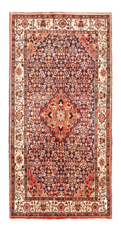 Hosseinabad Teppich 163x322cm - Perserteppich - dunkelblau