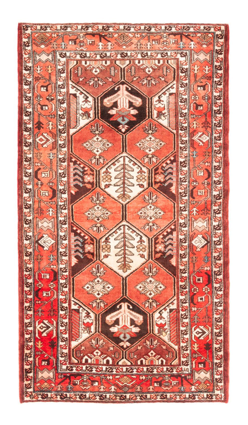 Hamadan Teppich 166x300cm - Perserteppich - rot