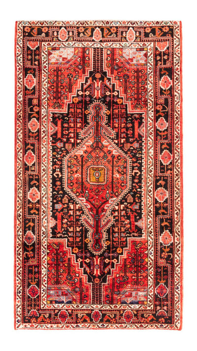 Hamadan Teppich 174x266cm - Perserteppich - dunkelblau