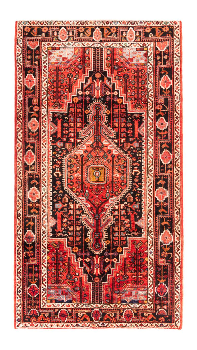 Hamadan Teppich 174x266cm - Perserteppich - dunkelblau