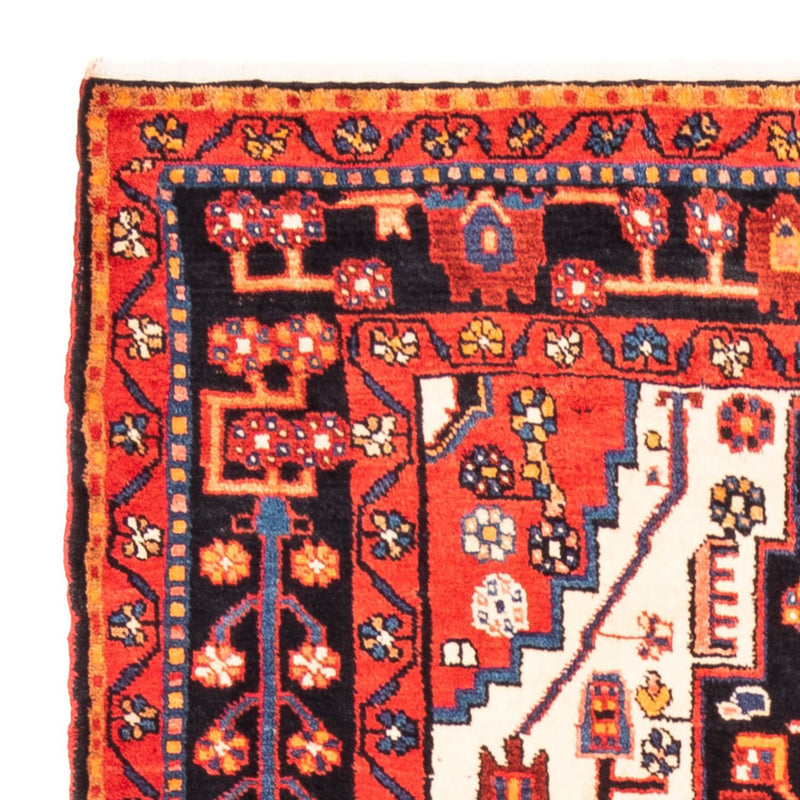 Nahavand Teppich 155x285cm - Perserteppich - dunkelblau