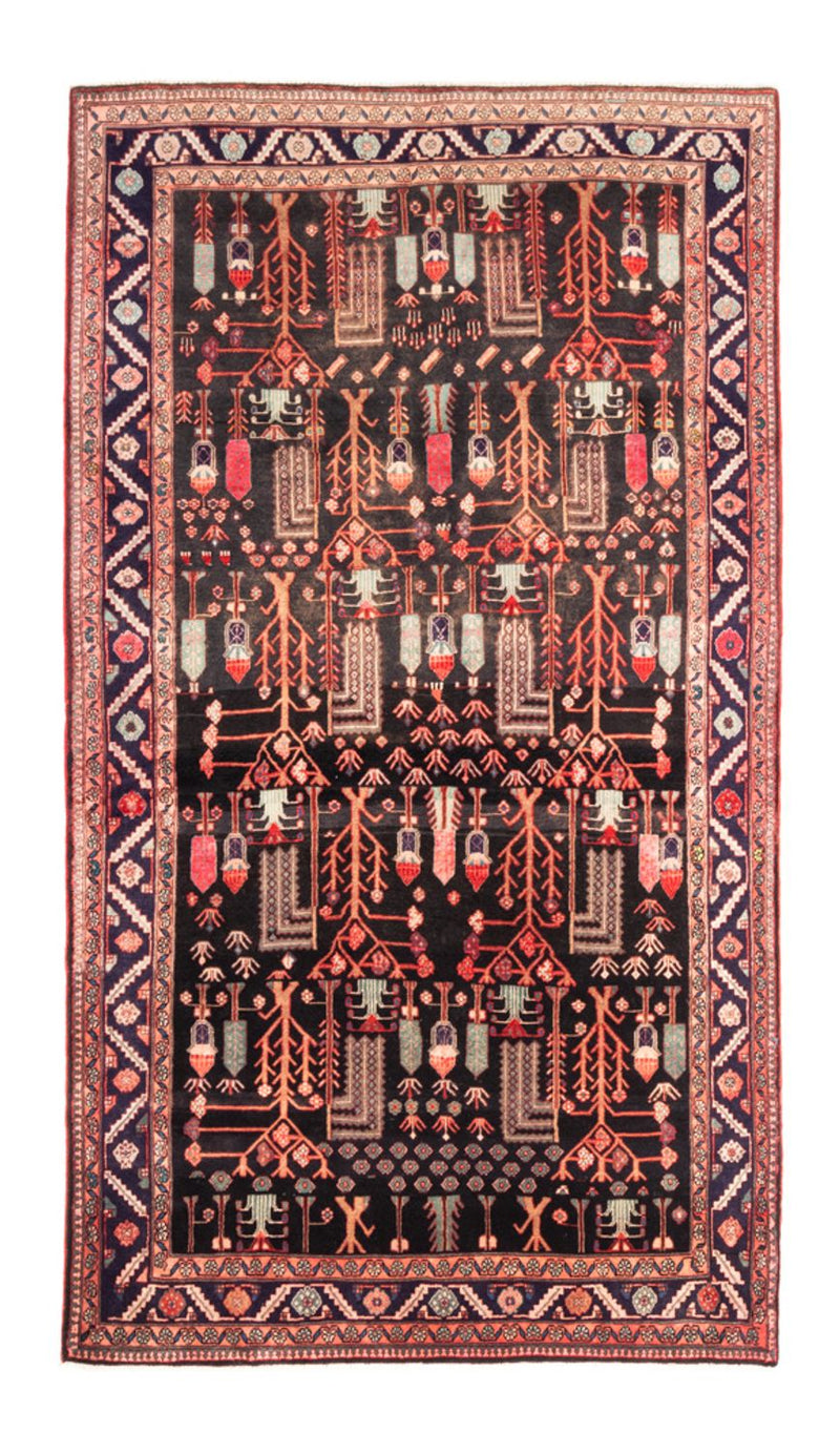 Kolyai Teppich 152x270cm - Perserteppich - dunkelblau