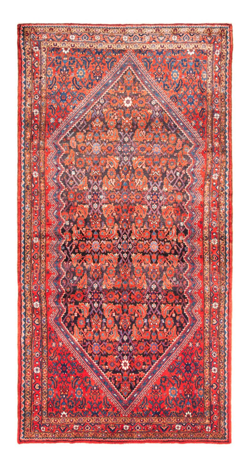Hamadan Teppich 163x320cm - Perserteppich - rot