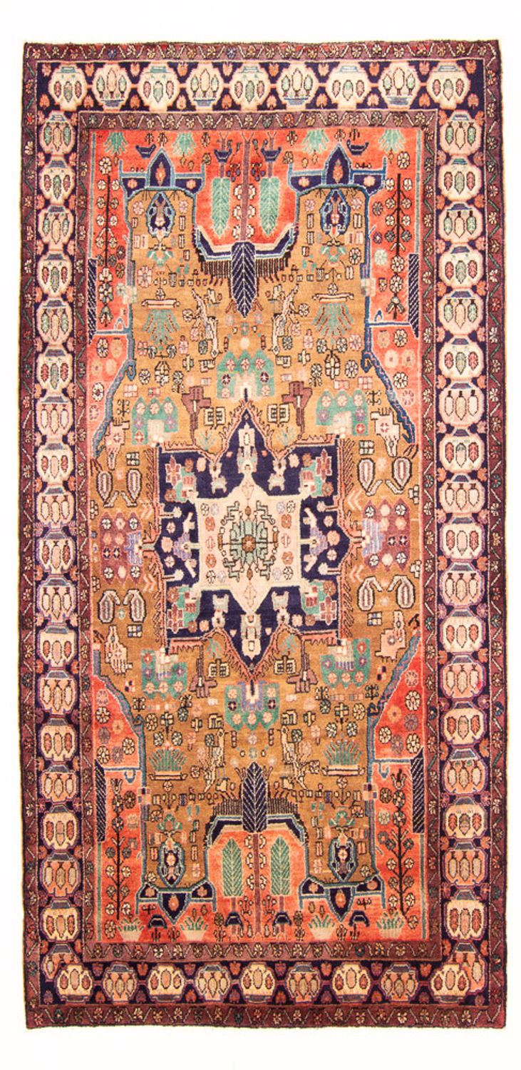 Kolyai Teppich 160x295cm - Perserteppich - mehrfarbig