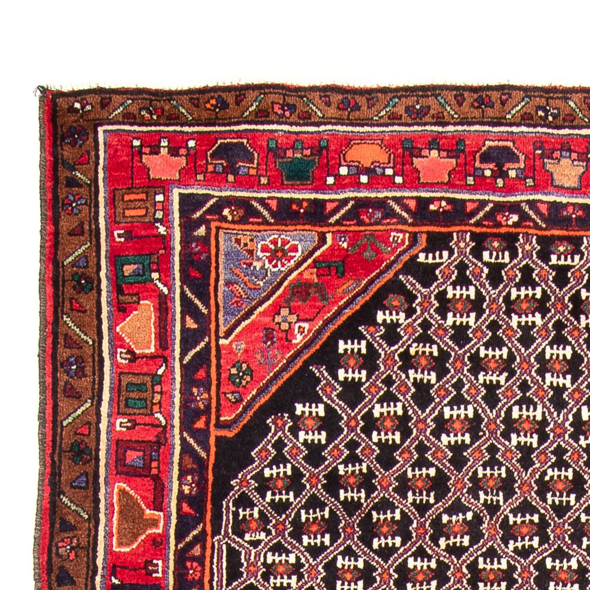 Kolyai Teppich 152x313cm - Perserteppich - dunkelblau