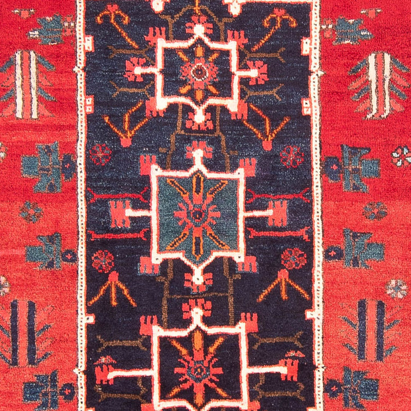 Hamadan Teppich 155x310cm - Perserteppich - rot