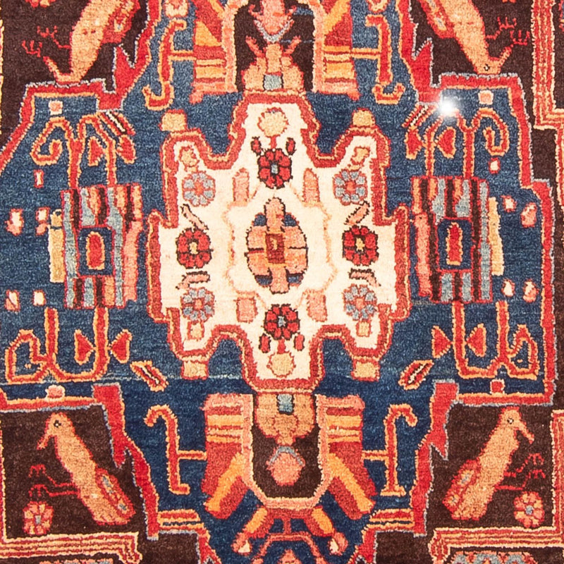 Nahavand Teppich 160x313cm - Perserteppich - dunkelblau
