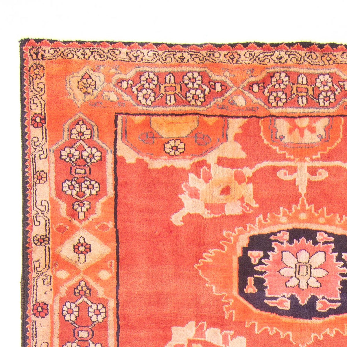 Hamadan Teppich 143x305cm - Perserteppich - rot