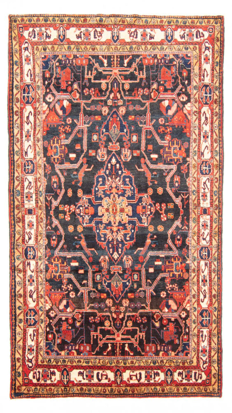 Nahavand Teppich 165x277cm - Perserteppich - dunkelblau