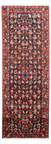 Hamadan Teppich 140x350cm - Perserteppich - dunkelblau – product image