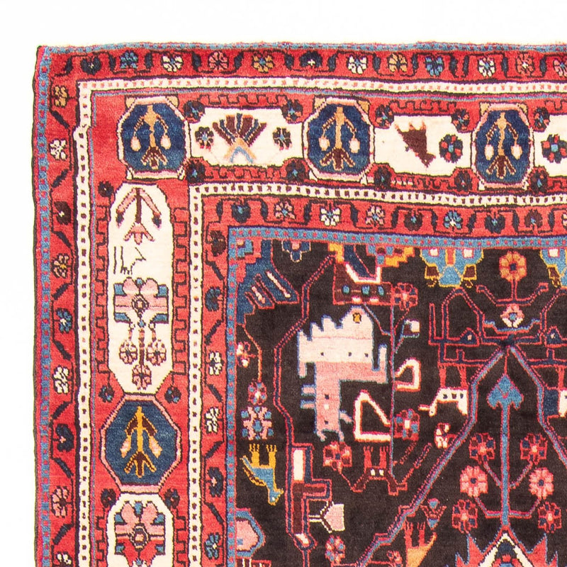 Nahavand Teppich 160x350cm - Perserteppich - dunkelblau