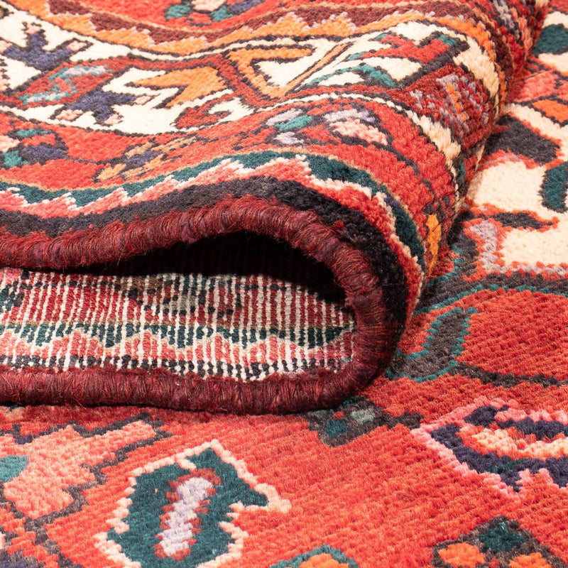 Hamadan Teppich 155x303cm - Perserteppich - rot