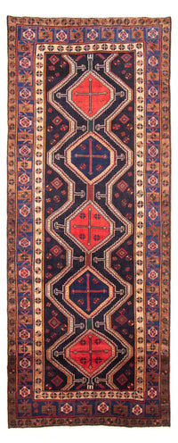 Kolyai Teppich 153x380cm - Perserteppich - dunkelblau – product image